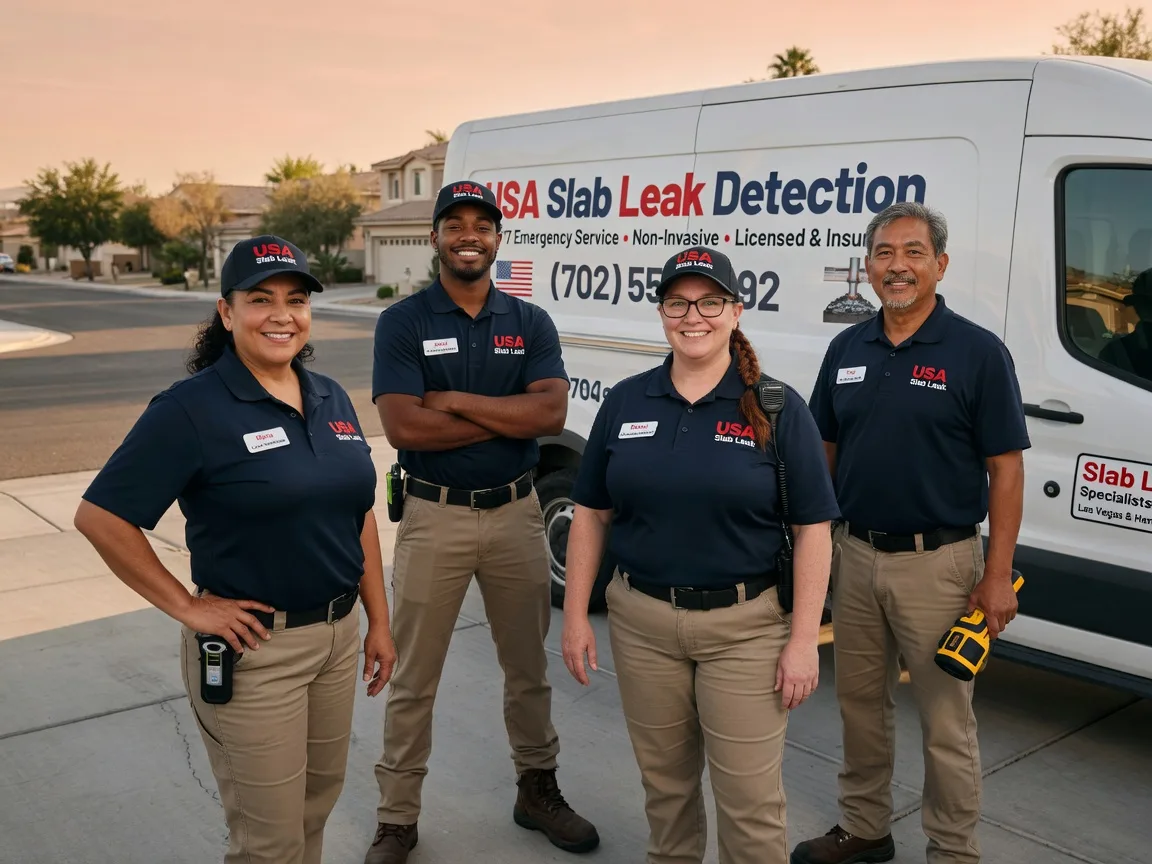 Slab Leak Repair company in Machesney Park, IL